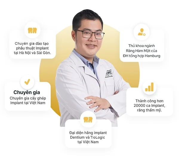 Top 8 Bác sĩ Trồng răng Implant giỏi tại Hà Nội