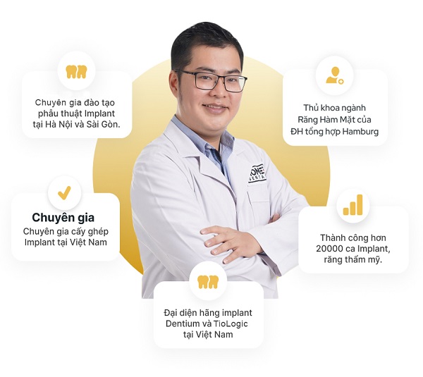Top 8 Bác sĩ Trồng răng Implant giỏi tại Hà Nội