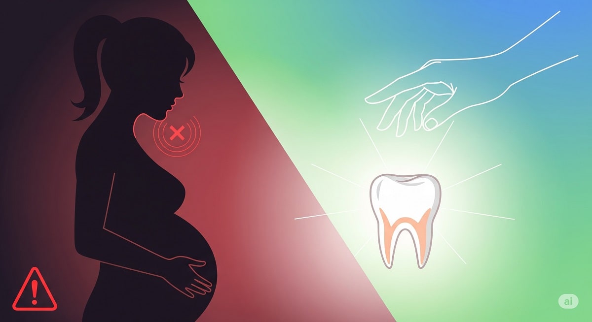 Mẹ bầu bị sâu răng số 8: Nguy hiểm & cách xử lý an toàn