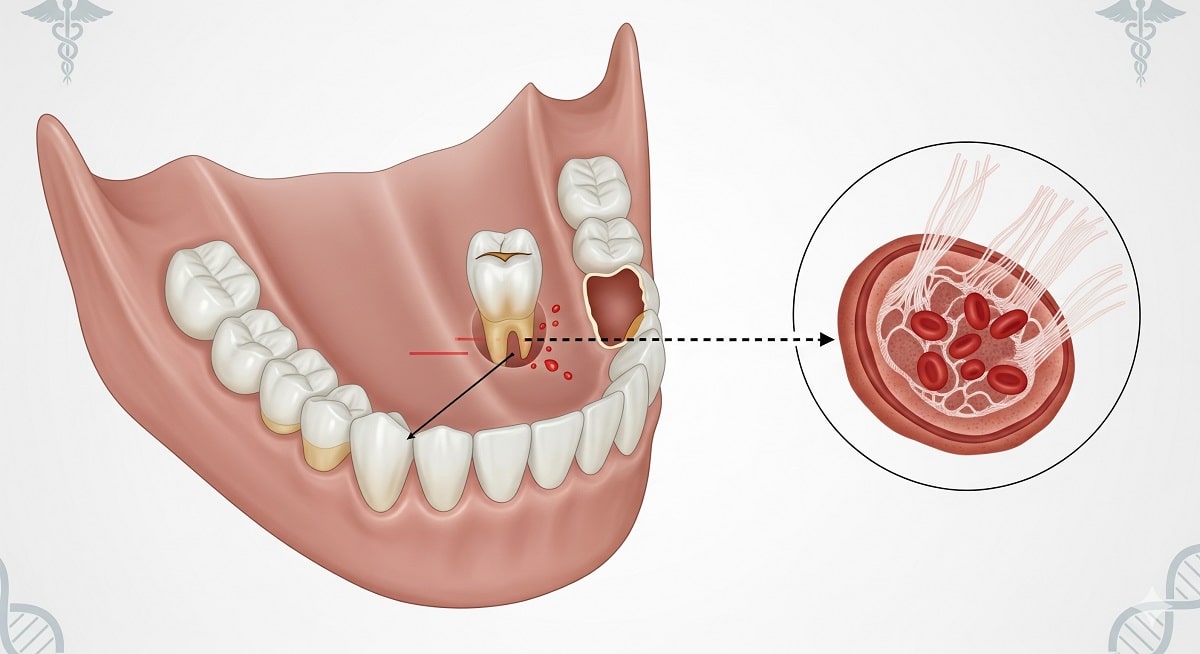 Nhổ răng khôn sau 1 tuần vẫn chảy máu: Nguyên nhân & Cách xử lý an toàn