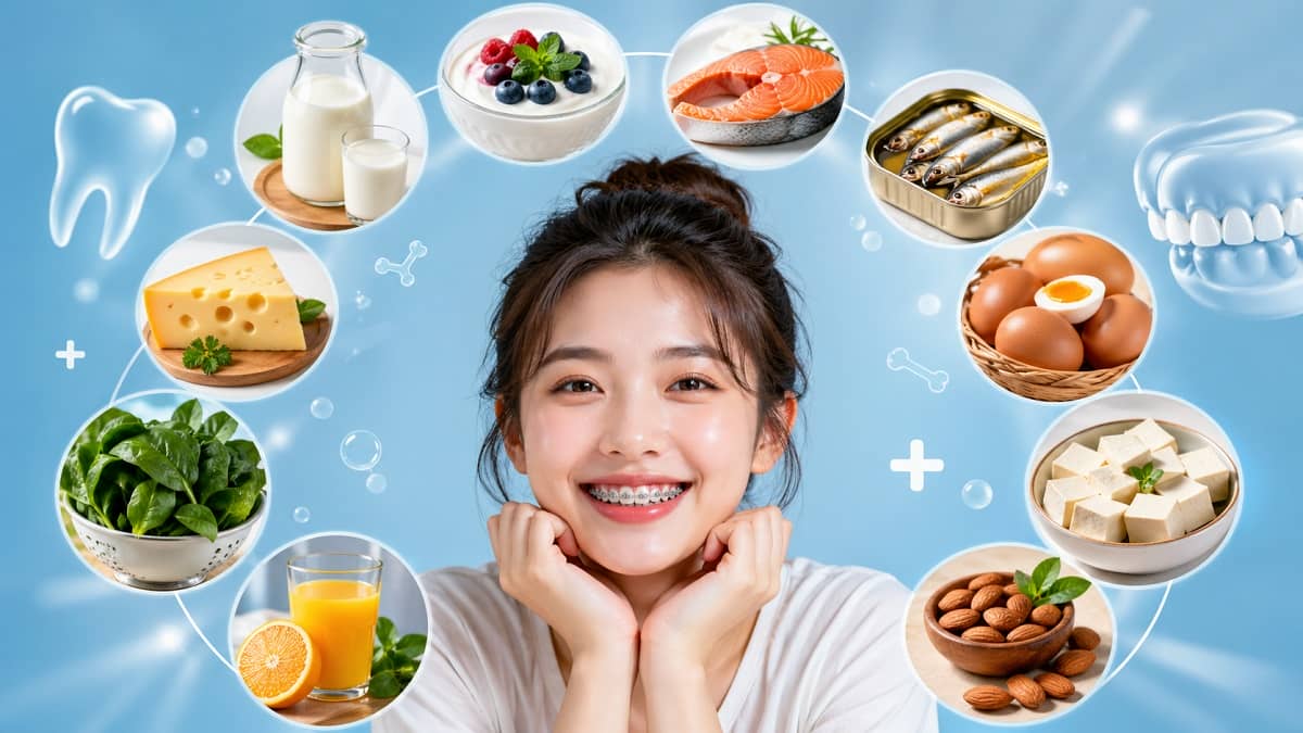 Ăn gì để bổ sung canxi khi niềng răng? 10 thực phẩm nên biết